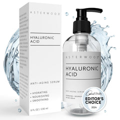 Asterwood Hyaluronic Acid Serum for Face 8 fl oz