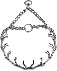 Herm Sprenger Prong Dog Training Collar Ultra-Plus Chrome Plated Steel Pet Pinch Collar