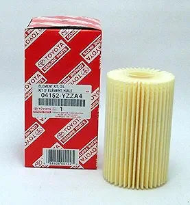 Toyota Genuine Parts 04152-YZZA4 Replaceable Oil Filter Element 1/2 Case (QTY 5)