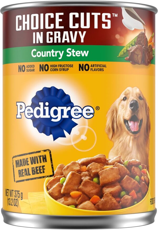 Pedigree Choice Cuts Dog Food - Country Stew - 13.2 Oz - 12 Pk