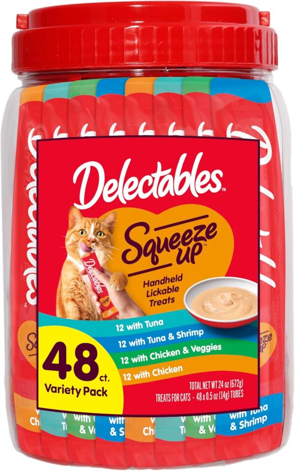 Hartz Delectables Squeeze Up Variety Packs
