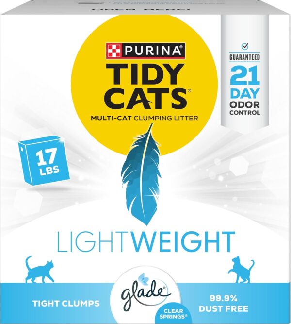 Purina Tidy Cats Low Dust, Multi Cat, Clumping Cat Litter