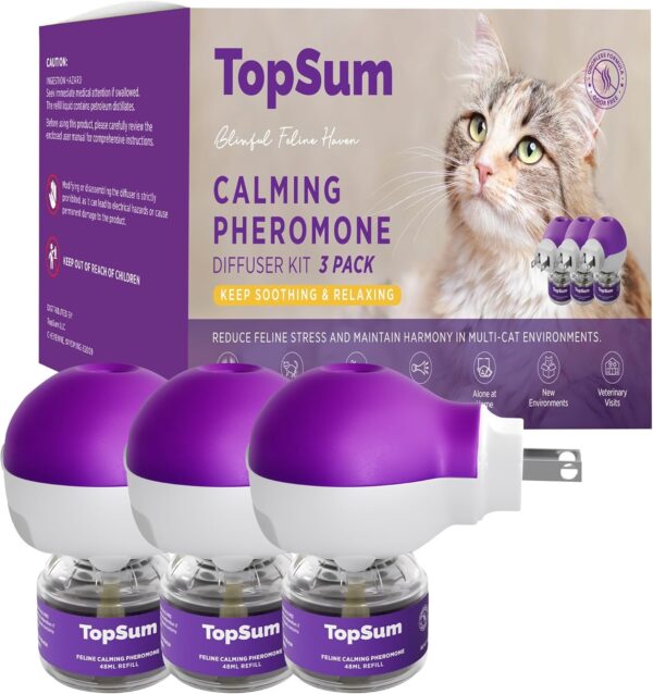 Cat Pheromones Calming Diffuser: Premium Pheromone Diffuser