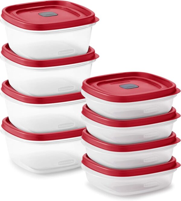 Rubbermaid 16-Piece BPA-Free Plastic Food Storage Set