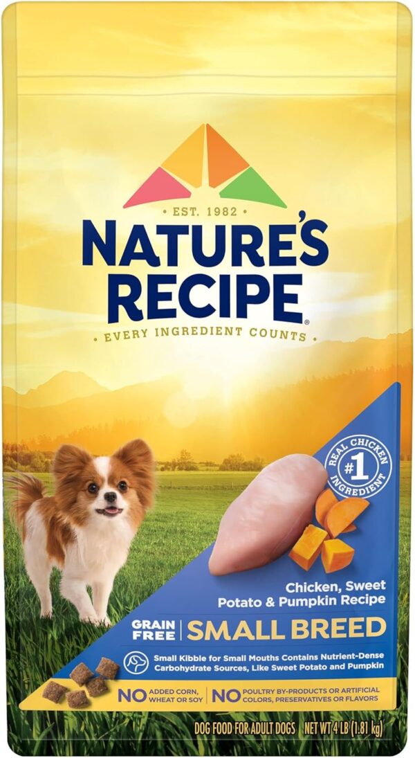 Nature′s Recipe Grain Free Small Breed Chicken, Sweet Potato